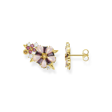 Thomas Sabo Ear Studs Flowers Gold