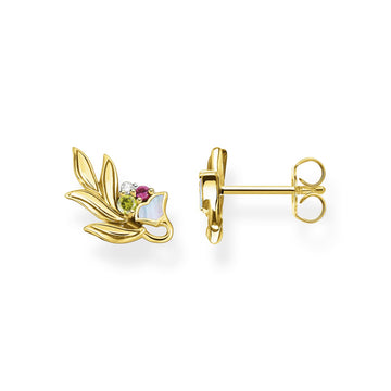 Thomas Sabo Ear Studs Flower Gold