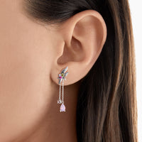 Thomas Sabo Earring Flower Silver