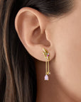 Thomas Sabo Earring Flower Gold