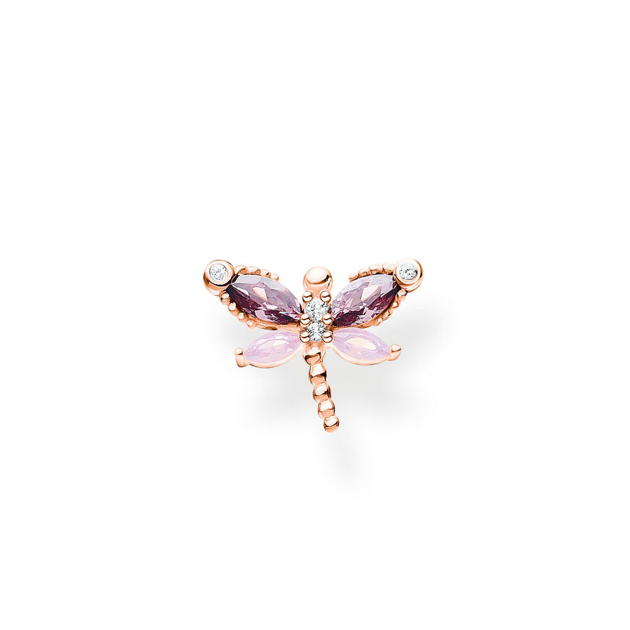 Thomas Sabo Single Ear Stud Dragonfly Rose Gold