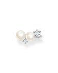 Thomas Sabo Ear studs pearls and white stones silver