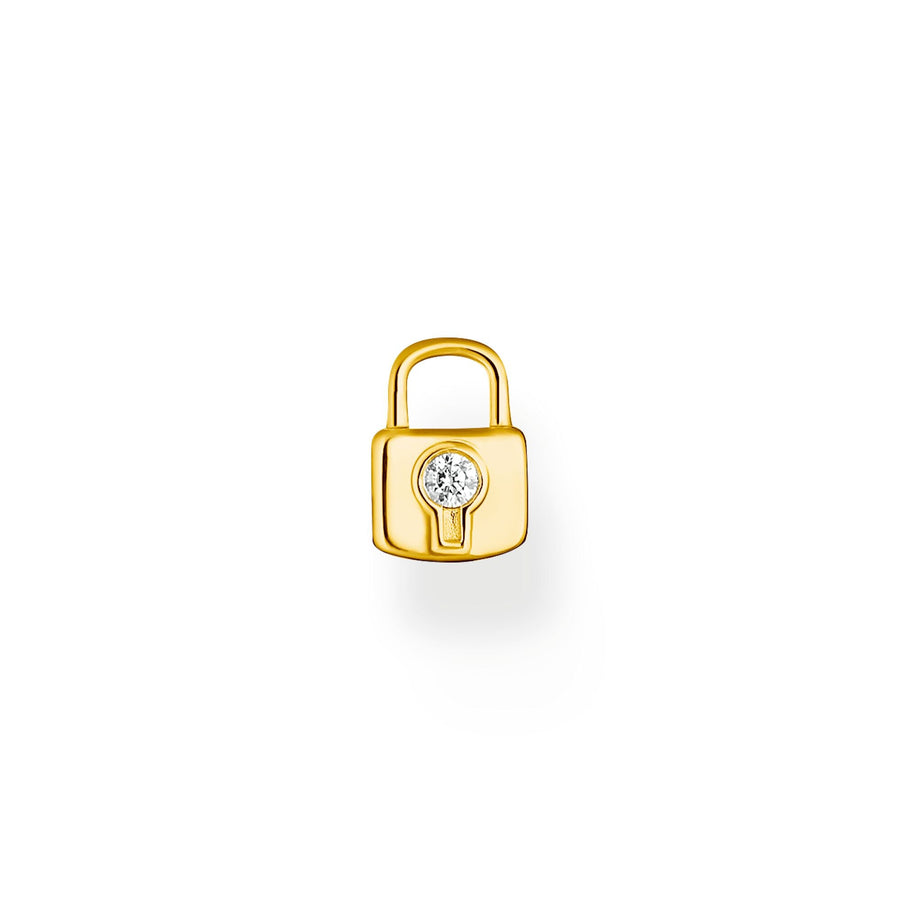 Thomas Sabo Single Ear Stud Lock Gold