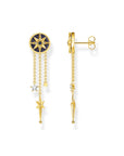 Thomas Sabo Earrings royalty star colourful stones