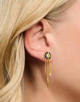 Thomas Sabo Earrings royalty star colourful stones