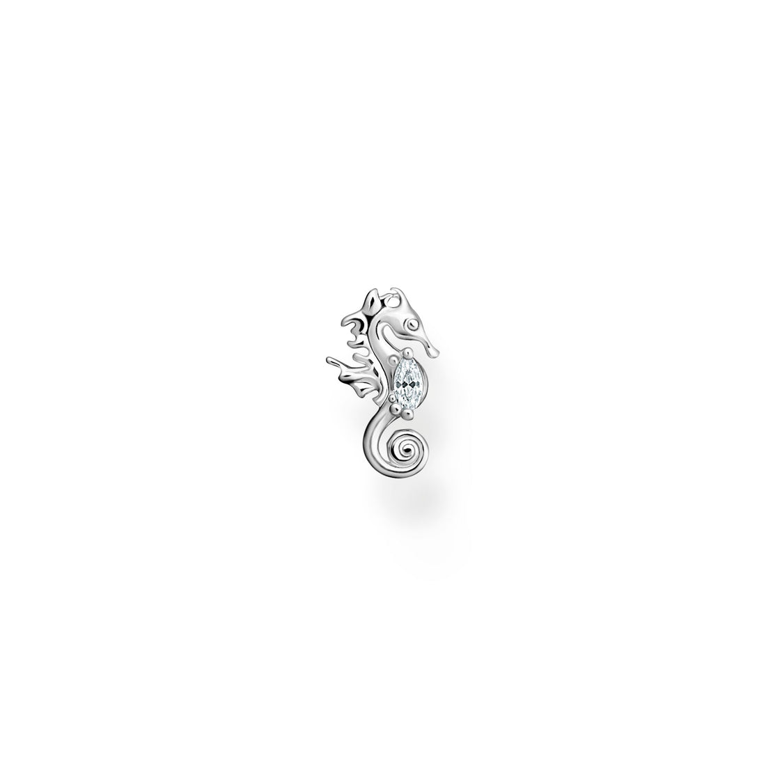 Thomas Sabo Single ear stud seahorse silver