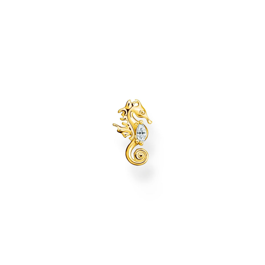 Thomas Sabo Single ear stud seahorse gold