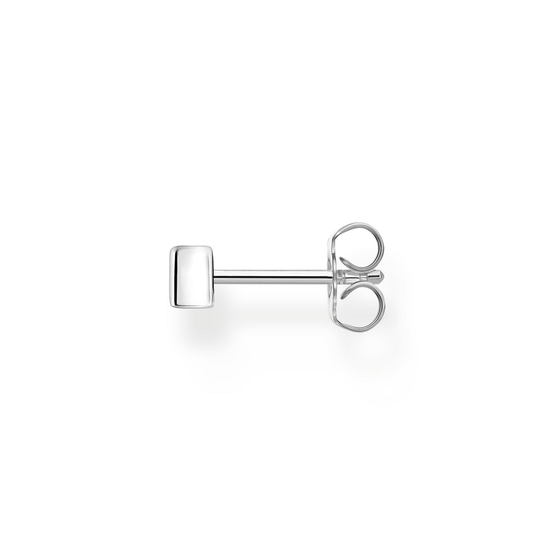 THOMAS SABO Single Ear Stud White Stone Silver