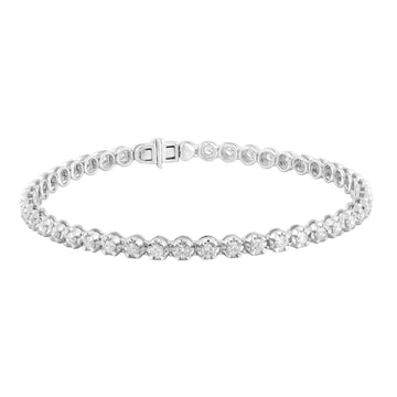 9CT NYLA DIAMOND TENNIS BRACELET