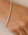 9CT LUCIDA DIAMOND TENNIS BRACELET