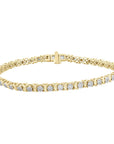 9CT LUCIDA DIAMOND TENNIS BRACELET