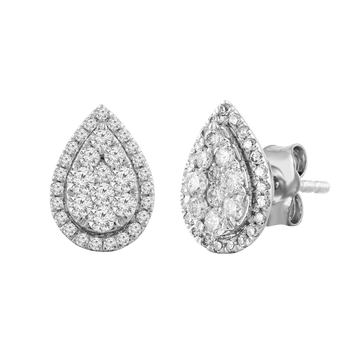 18CT GRAZIA DIAMOND EARRINGS