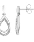 9CT SARA DIAMOND EARRINGS