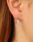 9CT SARA DIAMOND EARRINGS