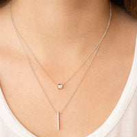 9CT SELENA DIAMOND NECKLACE