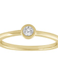 9CT CLAUDIA SOLITAIRE DIAMOND RING