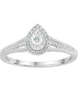 9CT PAOLA DIAMOND RING