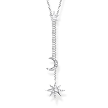 Thomas Sabo Necklace Star & Moon Silver