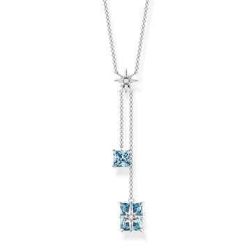 Thomas Sabo Necklace Blue Stones