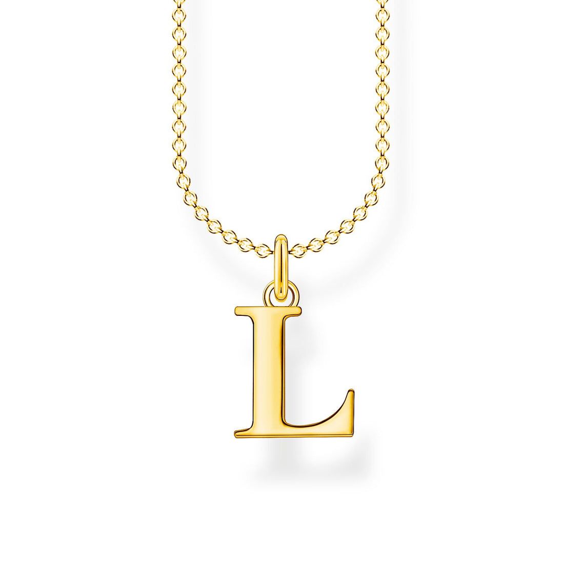 Thomas Sabo Necklace Letter L Gold