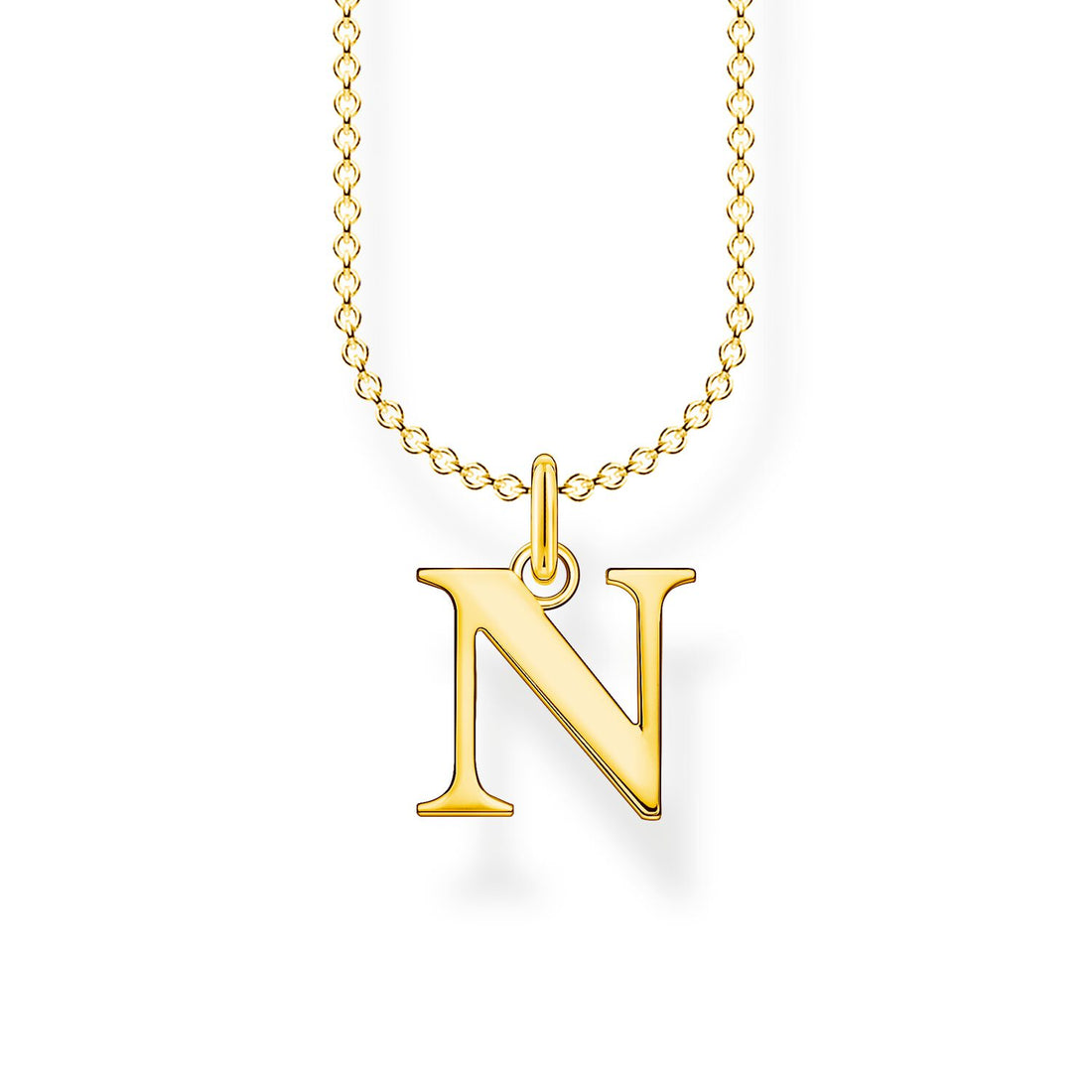 Thomas Sabo Necklace Letter N Gold