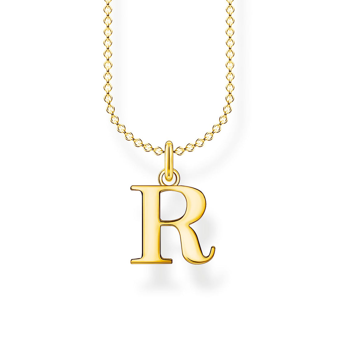 Thomas Sabo Necklace Letter R Gold