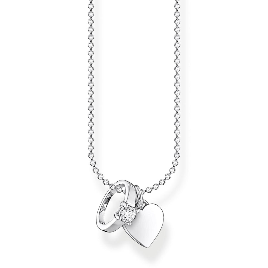 Thomas Sabo Necklace Ring With Heart