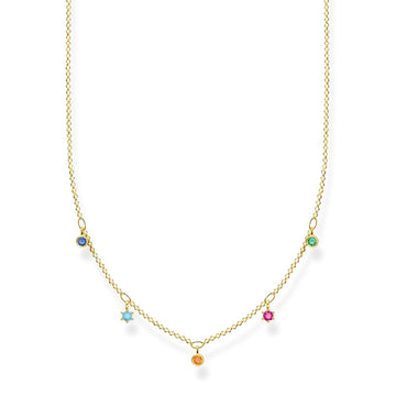 Thomas Sabo Necklace Colourful Stones