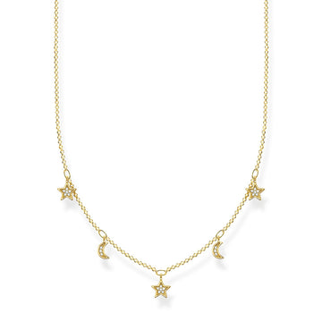 Thomas Sabo Necklace Crescent Moons & Stars