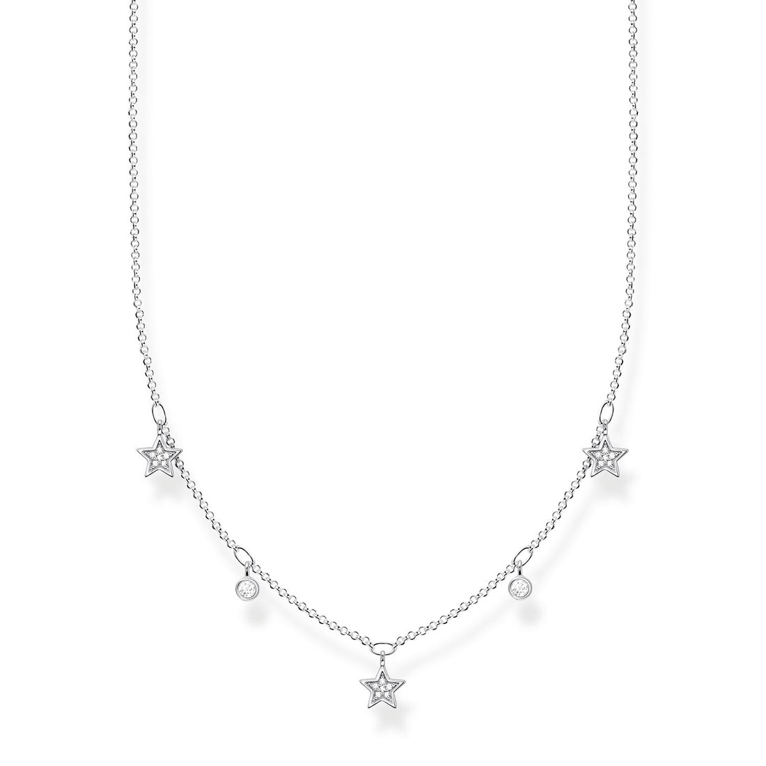 Thomas Sabo Necklace Stars Silver