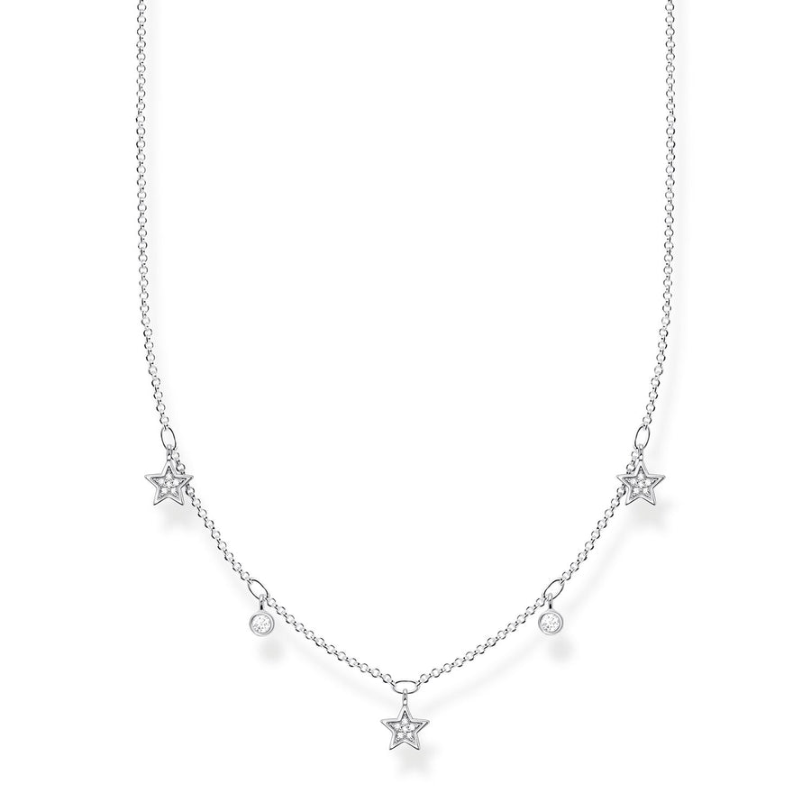 Thomas Sabo Necklace Stars Silver