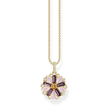 Thomas Sabo Necklace Flower Gold