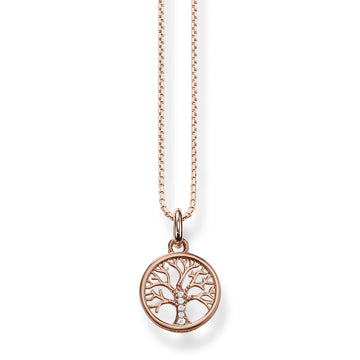 Thomas Sabo Necklace Tree Of Love Rose Gold