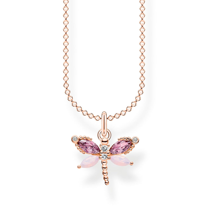 Thomas Sabo Necklace Dragonfly Rose Gold