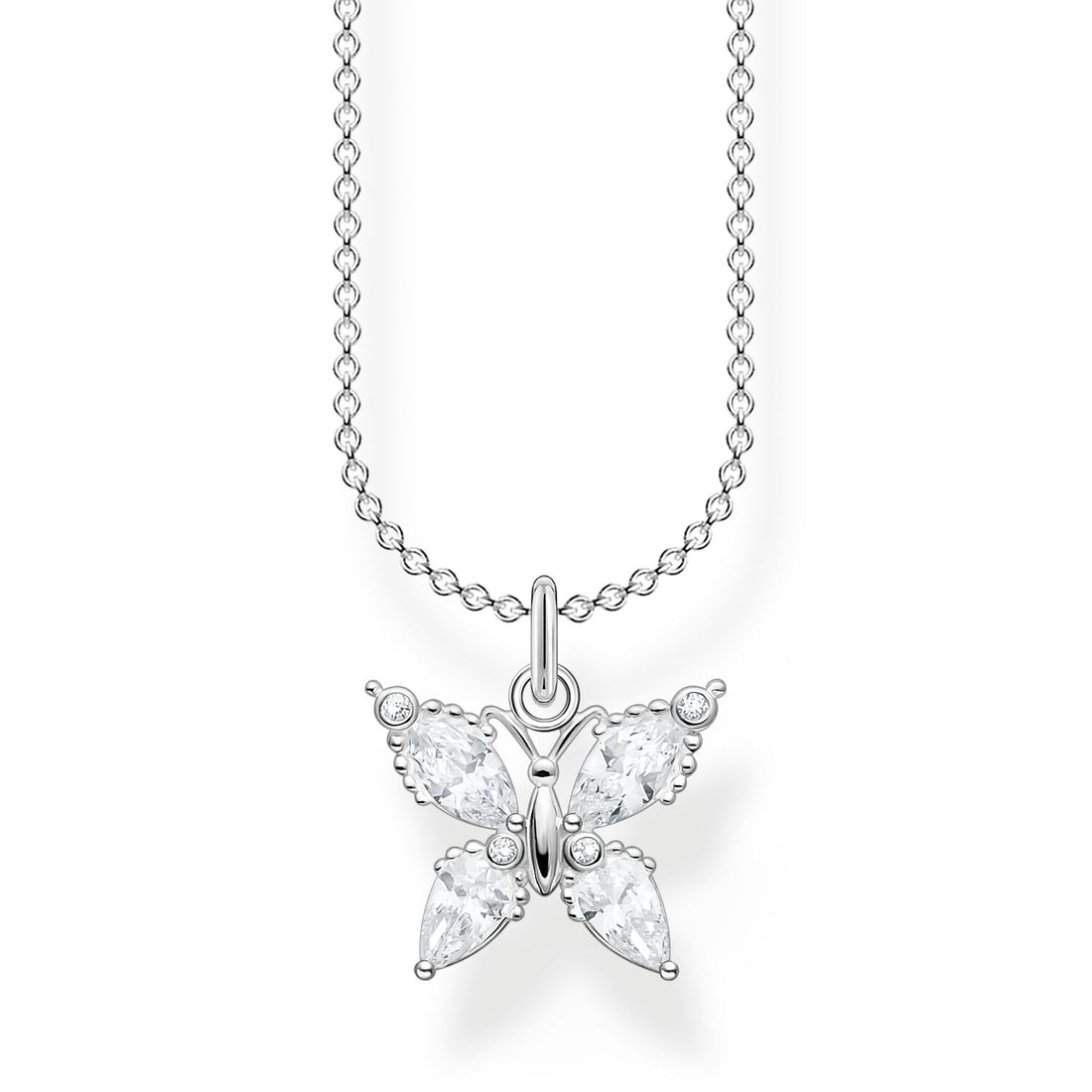 Thomas Sabo Necklace Butterfly Silver