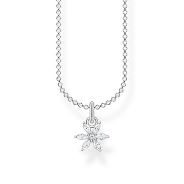 Thomas Sabo Necklace Flower Silver