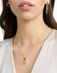 THOMAS SABO Necklace colourful stones gold