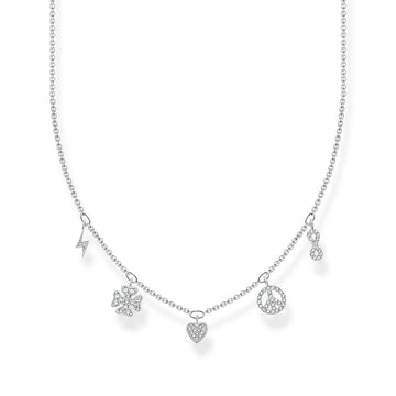 Thomas Sabo Necklace With Symbols Silver