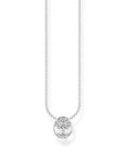 Thomas Sabo Necklace Tree of Love white stones silver