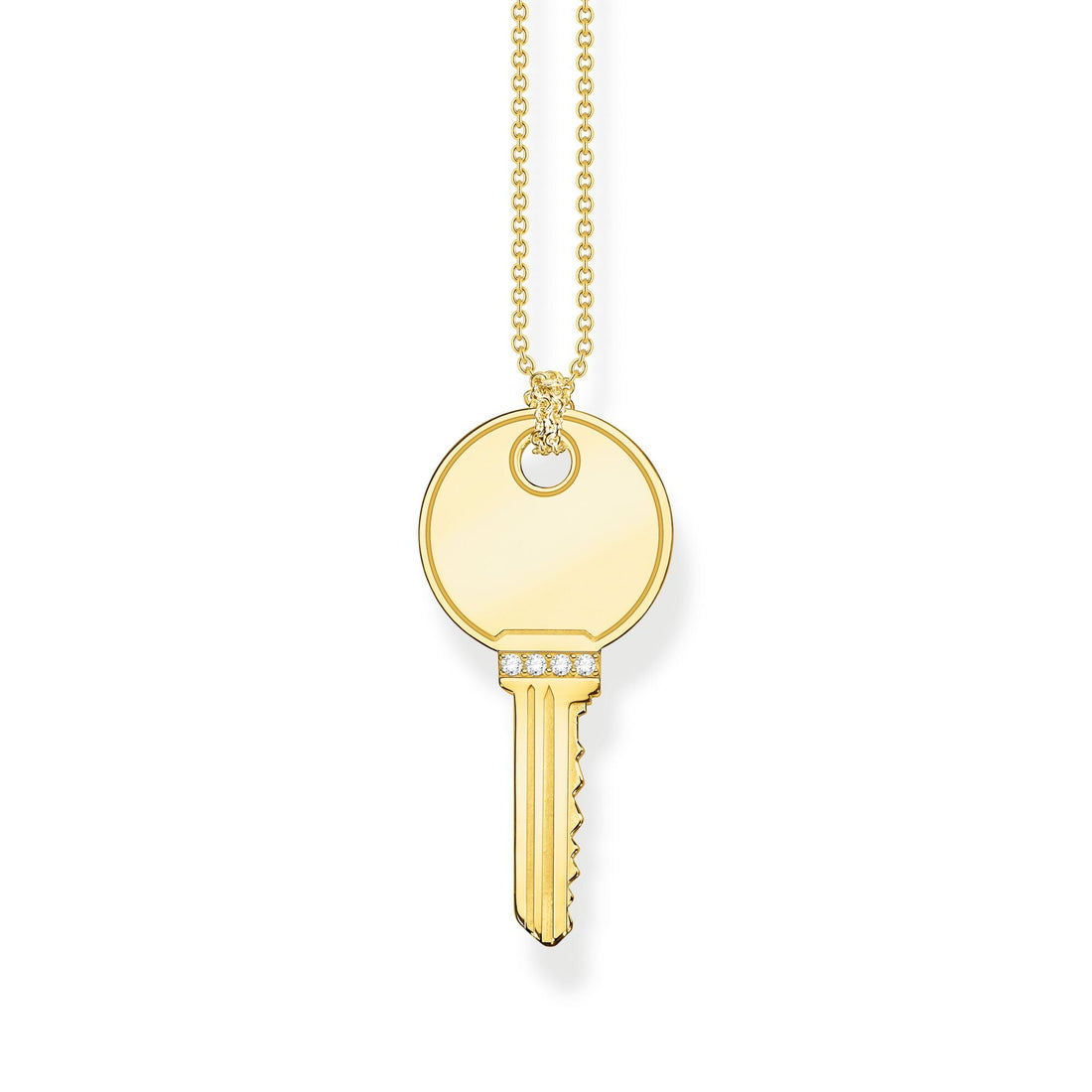 Thomas Sabo Necklace key gold