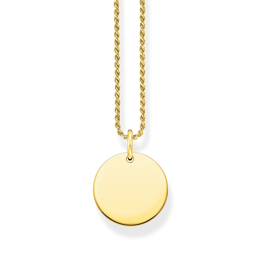 Thomas Sabo Necklace disc gold