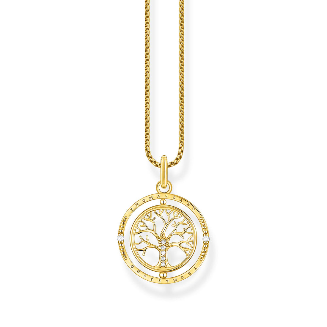 Thomas Sabo Necklace Tree of love gold