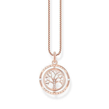 Thomas Sabo Necklace Tree of love rose gold