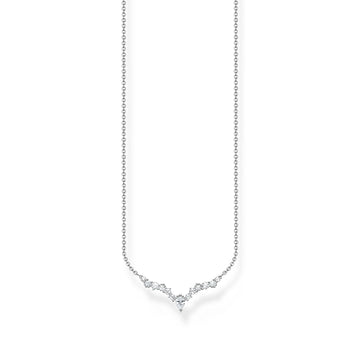 THOMAS SABO Necklace ice crystals silver