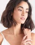 Ania Haie Glow Solid Bar Necklace - Silver