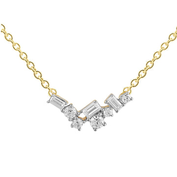 9CT VARETIA DIAMOND NECKLACE