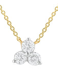 9CT TRE DIAMOND NECKLACE