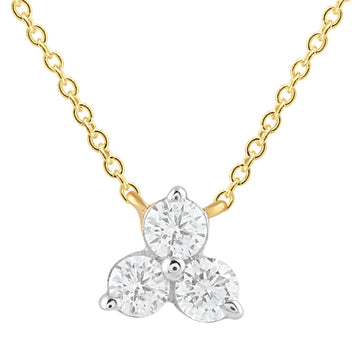 9CT TRE DIAMOND NECKLACE