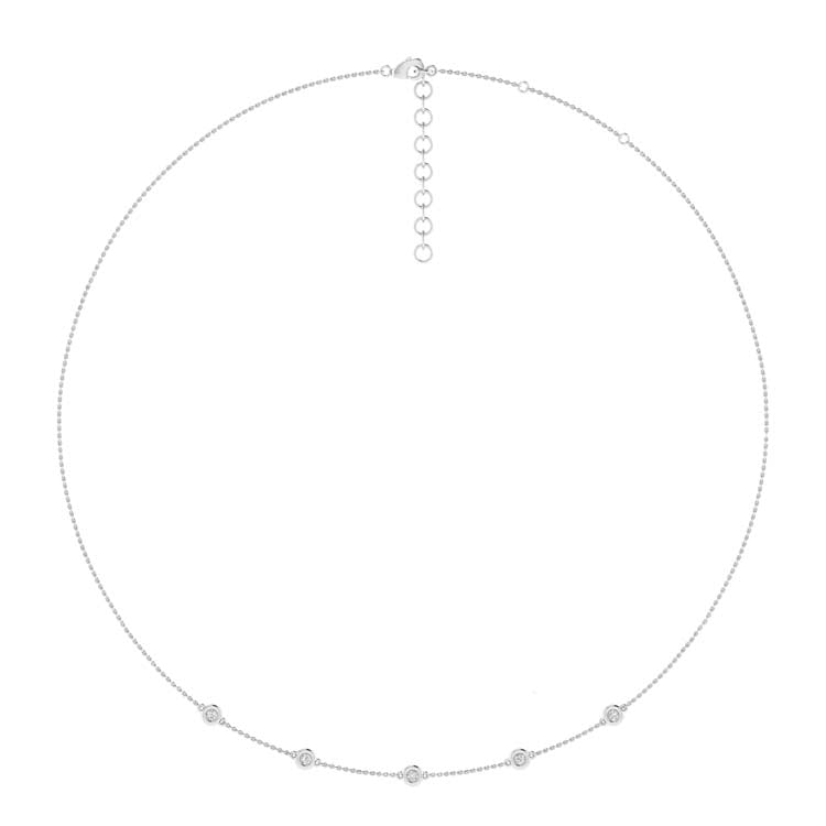 9CT KAIA DIAMOND NECKLACE