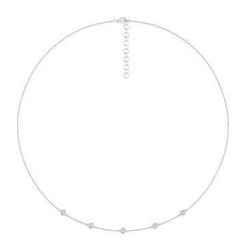 9CT KAIA DIAMOND NECKLACE